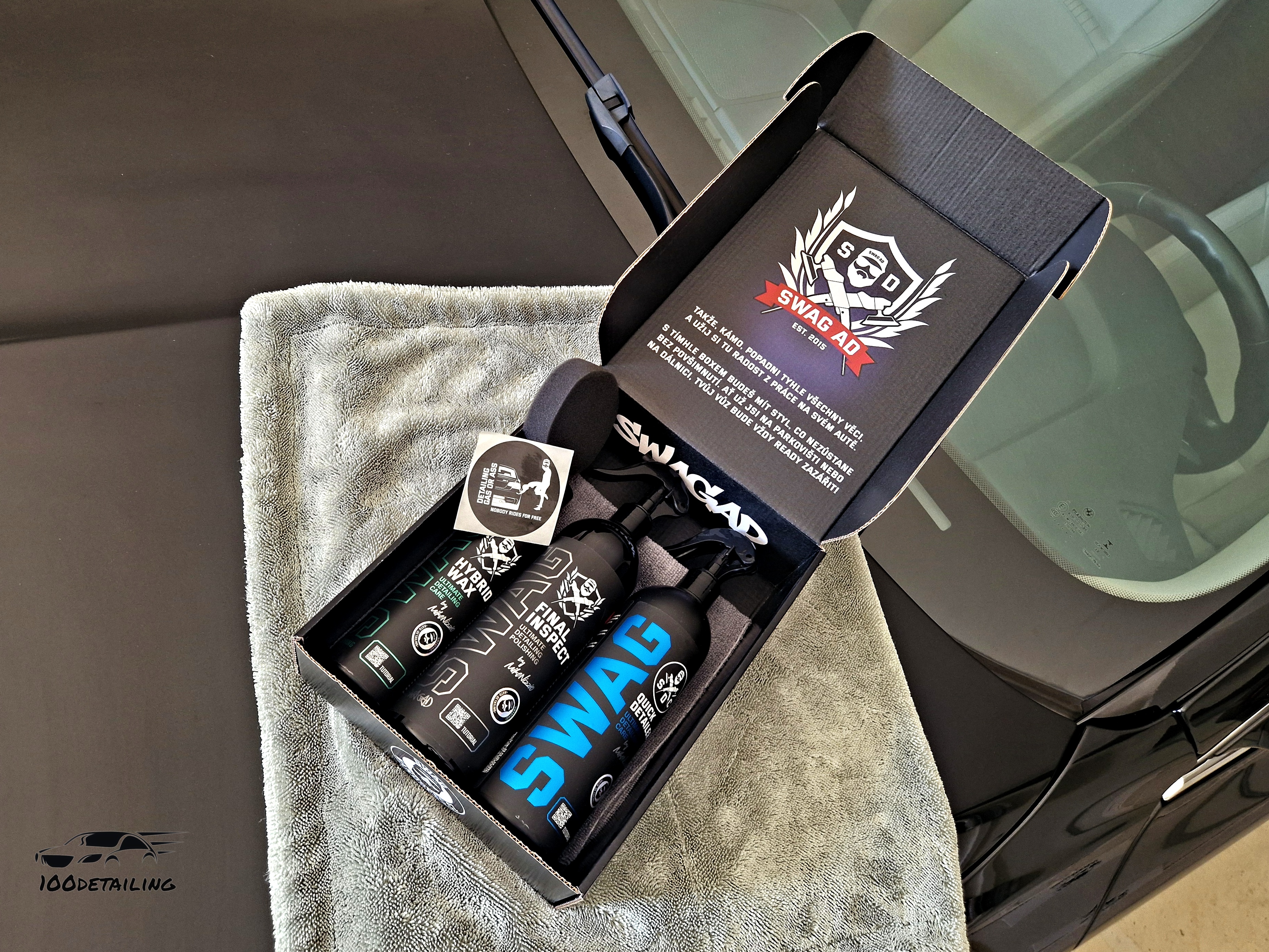SWAG Lite Detailing Box Wax - Sada autokosmetiky na voskování auta 1
